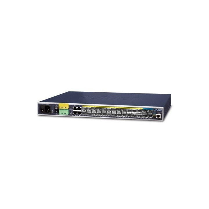 PLANET IGS-6325-20S4C4X IP30 19" Rack Mountable Industrial L3 Managed Core Ethernet Switch, 28-Port (14 SFP + 10 SFP+ 4 10G SFP+
