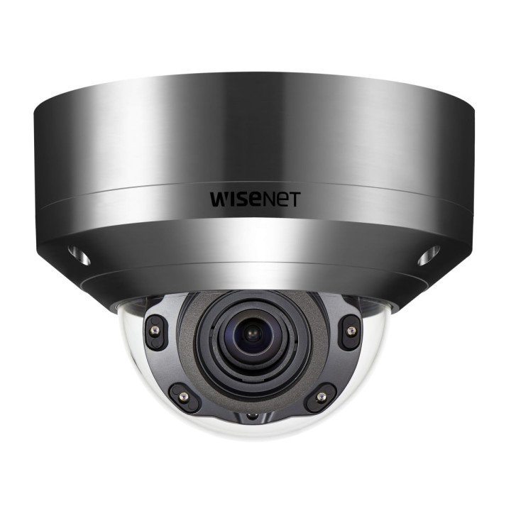 Hanwha Vision XNV-8080RSA Caméra de sécurité IP dôme 5 MP, intérieur/extérieur, montage au plafond