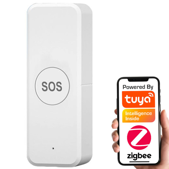 Tuya T058 SOS Alarm Button Battery Powered ZigBee