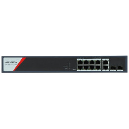 Hikvision DS-3E1512HP-SI-8P2T2F Smart Managed PoE Switch