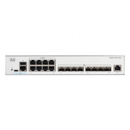 Cisco Catalyst 1300 C1300-16XTS 16-Port 10GbE Managed Switch (8x 10GE + 8x SFP+)