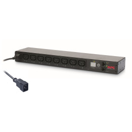 APC AP7921B Power Distribution Unit (PDU) 8 AC Outlet(s) 0U/1U Black