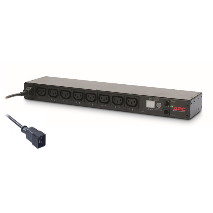 APC AP7921B Power Distribution Unit (PDU) 8 AC Outlet(s) 0U/1U Black