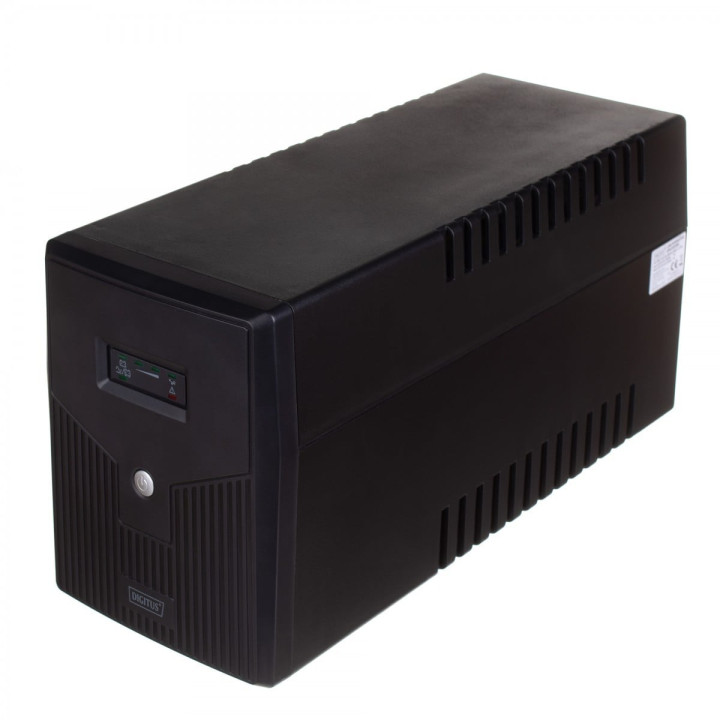DIGITUS DN-170066 Line-Interactive UPS, 1500VA/900W, 4x CEE 7/7, USB, RS232, RJ45, LED