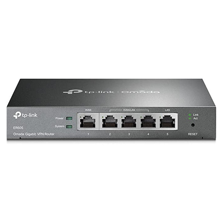 TP-Link TL-ER605 SafeStream Gigabit Multi-WAN VPN Router
