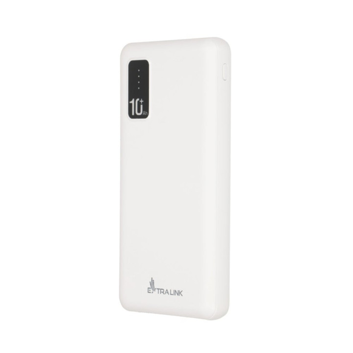 Extralink EX.19638 Power Bank 10000 mAh Li-Po White