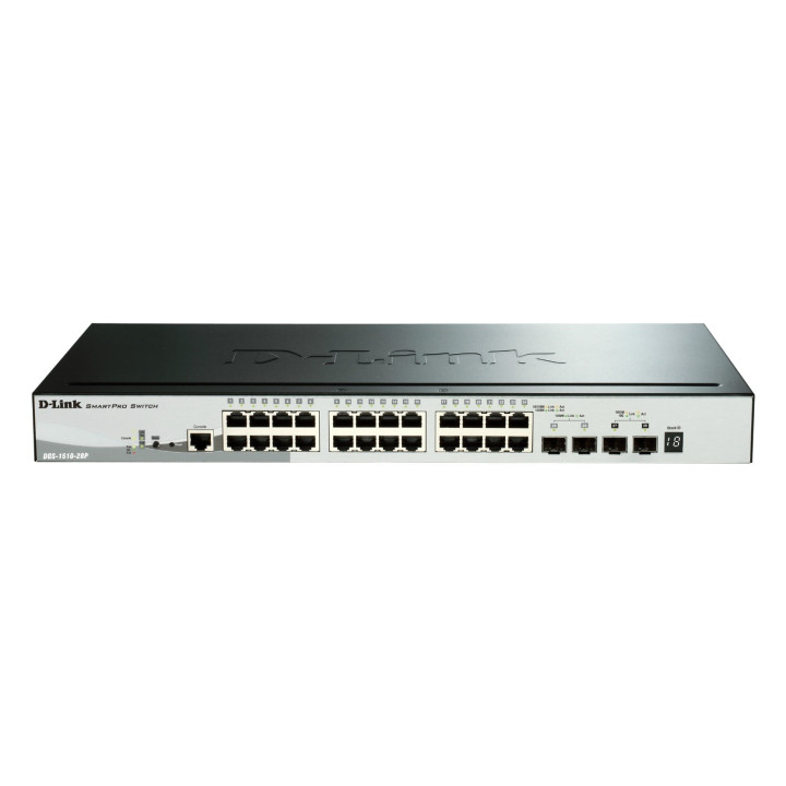 D-Link DGS-1510-28P Managed L3 Gigabit PoE Switch