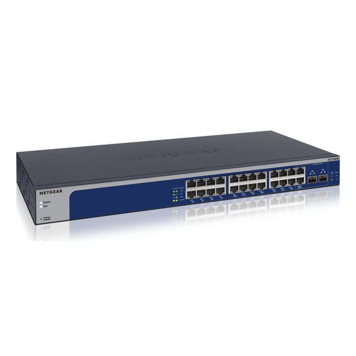 Netgear XS724EM Managed L2 10G Ethernet Switch (24-Port, 1U)