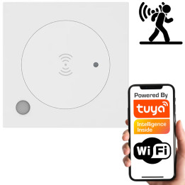 Tuya 24GHz Human Presence & Illuminance Sensor Wi-Fi Wall Mount 5906203622887