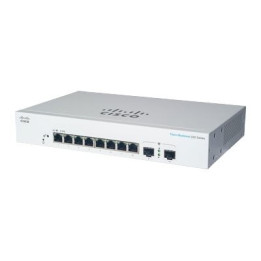 Cisco CBS220-8T-E-2G-EU Smart 8-port GE, Ext PS, 2x1G SFP
