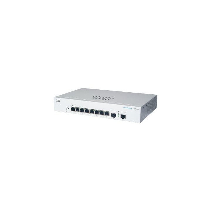 Cisco CBS220-8T-E-2G-EU Smart 8-port GE, Ext PS, 2x1G SFP