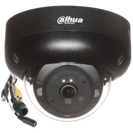 DAHUA IPC-HDBW3441R-AS-P-0210B-BLACK 4MP WizSense IR Dome IP Camera with 2.1mm Fixed Lens, PoE, IK10, IP67