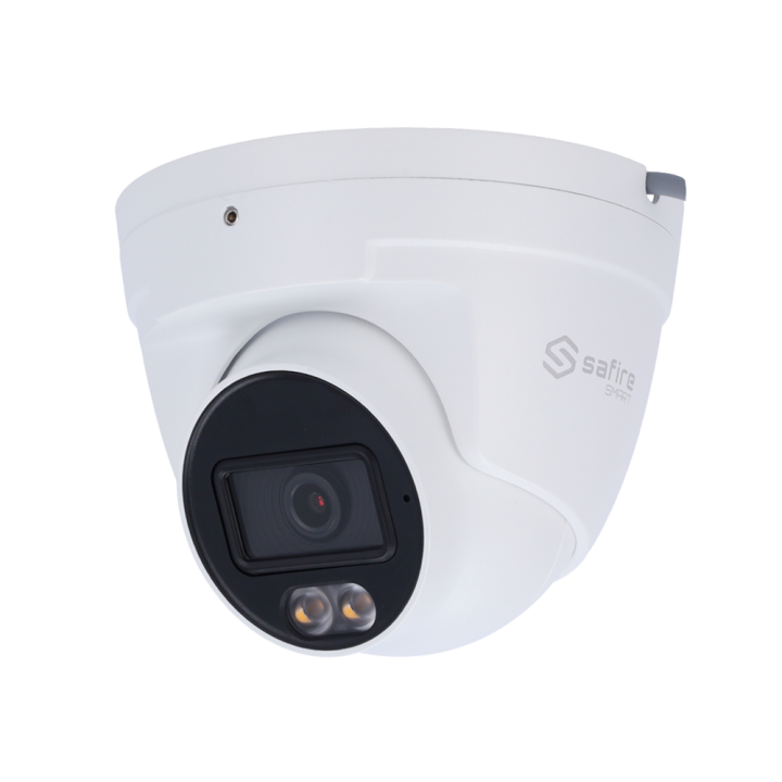 SAFIRE SMART SF-T020CA-5B1-0360 Cámara PTZ IP PoE Speed Dome de 5MP con IR de 30 m, luz blanca, IP67
