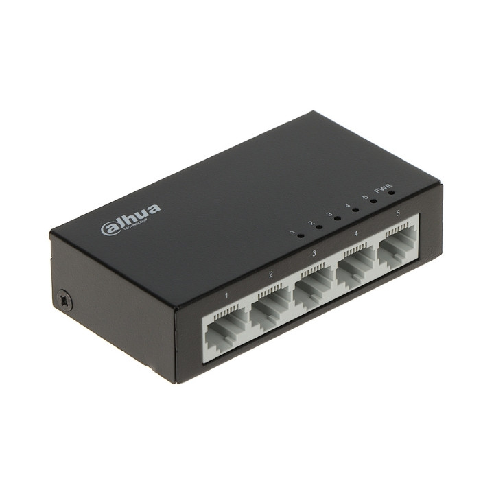 DAHUA SF1005-EUR 5-Port Unmanaged Ethernet Switch 10/100Mbps Desktop