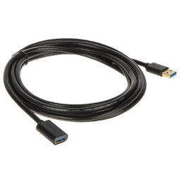 UNITEK Y-C4030GBK USB 3.0 A to A Cable 3m Black
