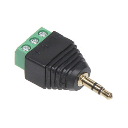 Conector Jack Hembra de 3,5 mm JACK-W/S Blanco