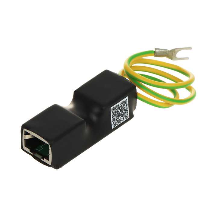 ATTE IPP-1-21-HS Ethernet PoE Surge Protector, 1-Port RJ45 LAN Lightning Arrester