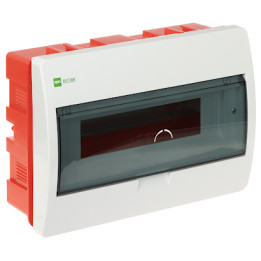 Elektro-Plast ELEGANT-1X12/PT/W/EPN Flush-Mounted Distribution Board 12 Modules IP40 White