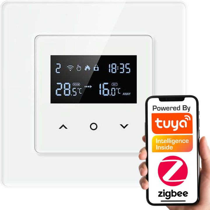 Psmart Load Smart Thermostat 16A White RM Series ZigBee Tuya