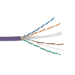 NETSET UTP/K6/305M/SET/P Cat6 U/UTP Bulk Cable 305m (1000ft) Solid Bare Copper 23AWG PVC Grey