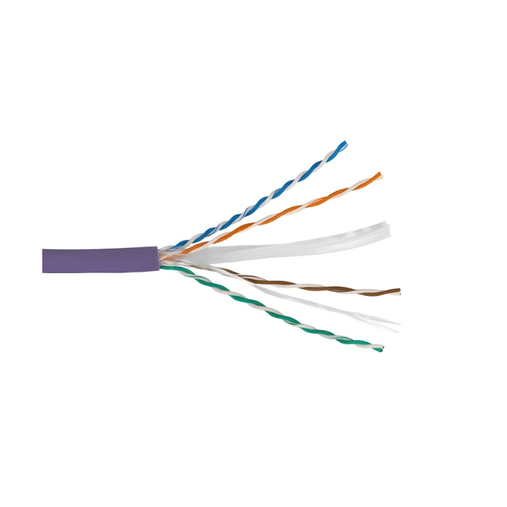 NETSET UTP/K6/305M/SET/P Cat6 U/UTP Bulk Cable 305m (1000ft) Solid Bare Copper 23AWG PVC Grey