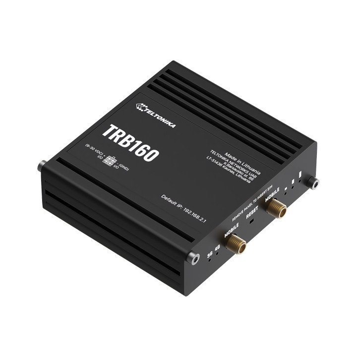 Teltonika TRB160 4G/LTE Router – Compact Industrial Cellular Gateway with Ethernet