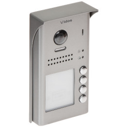 VIDOS S1104A IP Video Door Station with 1080p Camera, PoE, and PIN/RFID Access