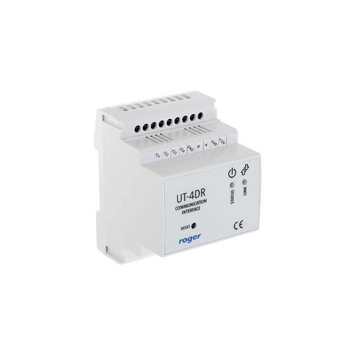 ROGER UT-4DR LAN-RS485 Interfejs komunikacyjny do kontroli dostępu