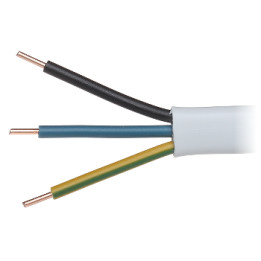 Cable eléctrico plano YDYP-3X1.5 Cable de alimentación 3x1.5mm²