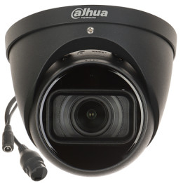 DAHUA IPC-HDW5442T-ZE-2712-S3-BLACK Caméra IP dôme à zoom motorisé WizMind S 4MP avec PoE, analyse AI, objectif 2,7-12 mm