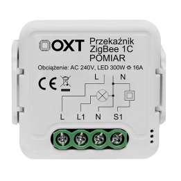 OXT 5904496827774 Smart ZigBee Relay Module 16A with Energy Monitoring