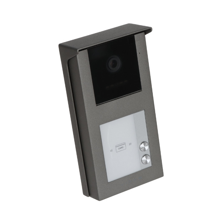 VIDOS S201-2 2-Family IP Video Door Station with 1080p Camera, PoE, IR Night Vision