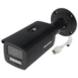 Hikvision DS-2CD2T47G2H-LI(2,8MM)(EF)(NOIR) Caméra IP intelligente hybride Light ColorVu 4MP avec PoE