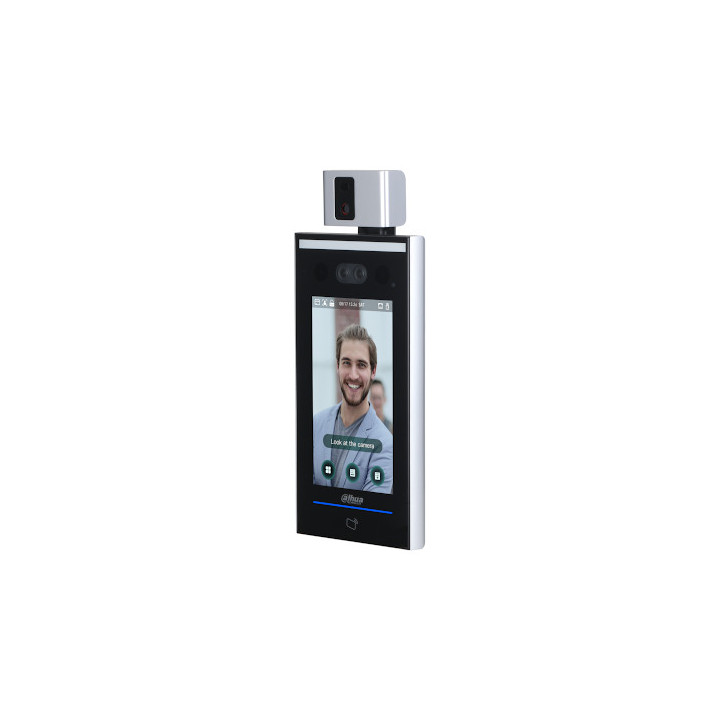 Contrôleur d'accès DAHUA ASI7213X-T1 avec mesure de température, 1080p, RS-232/RS-485/RFID