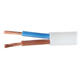 Cable Eléctrico OMY-2X1.0 2x1.0 mm² Hilo de Cobre 1m