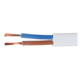 Cable eléctrico plano OMYP-2X0.5 Cable de cobre de 2x0,5 mm² para aplicaciones de bajo voltaje