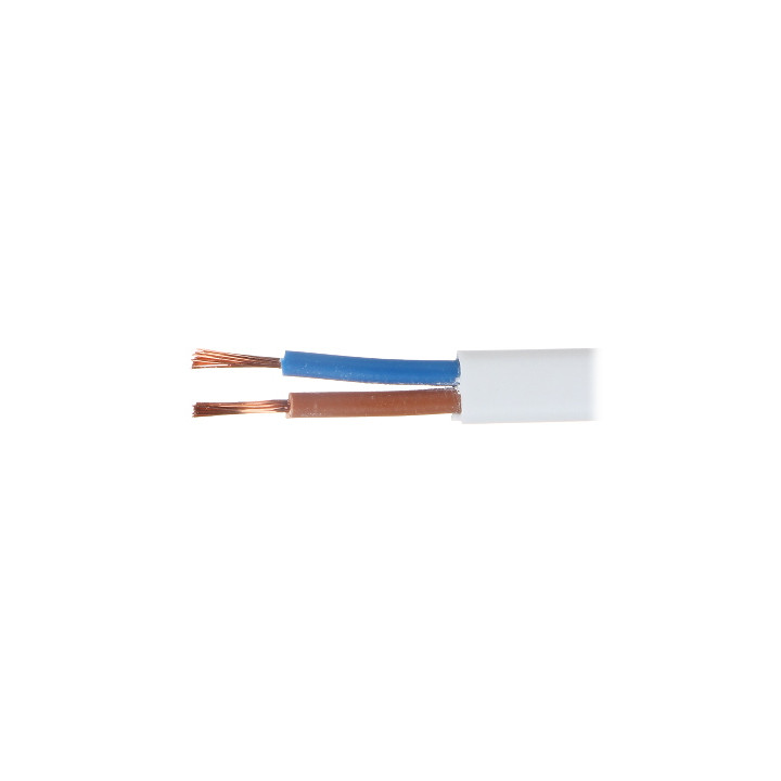 Cable eléctrico plano OMYP-2X0.5 Cable de cobre de 2x0,5 mm² para aplicaciones de bajo voltaje