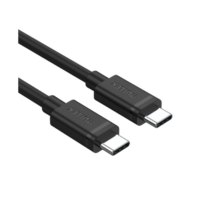 UNITEK Y-C477BK USB-C to USB-C Cable 1m Black - Fast Charging & Data Sync