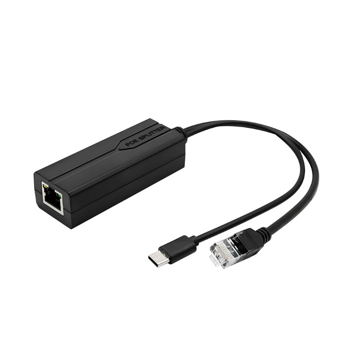 DELTA NETWORK POE-802.3AF/AT-USB-C PoE Surge Protector 48V/5V Gigabit Ethernet Lightning Arrester