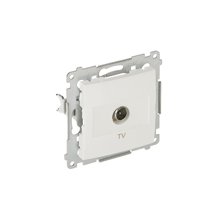 KONTAKT Simon DAK1.01/11-SIMON54 TV Socket F-Type Female White