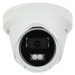 Hikvision DS-2CD2363G2-LI2U/SL(2.8MM) 6MP AcuSense Turret IP Camera with 2.8mm Fixed Lens, PoE, ColorVu, 4K