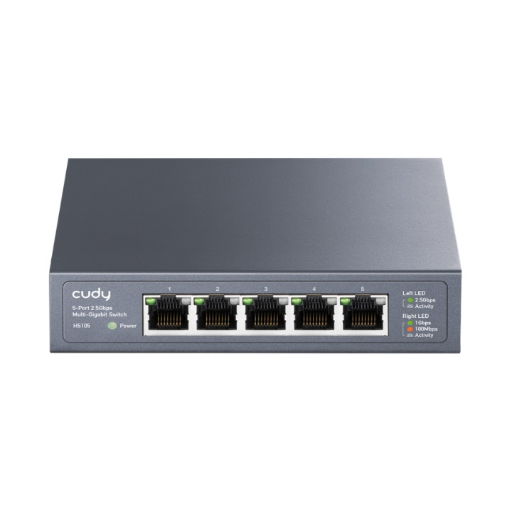 CUDY HS105 5-Port Managed Switch 10/100Mbps Desktop