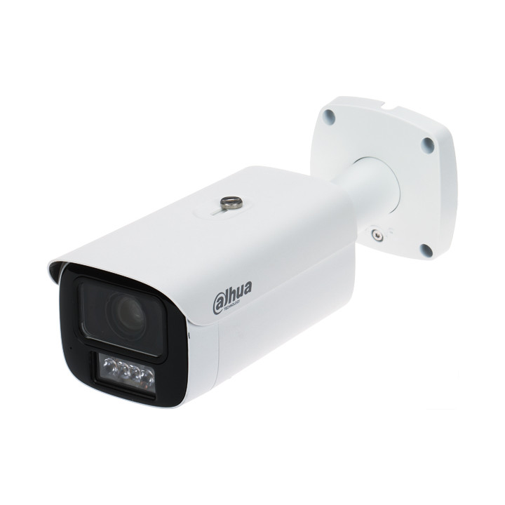 DAHUA IPC-HFW5559E1-ZE-IL-0735 Caméra IP extérieure WizMind 5MP avec zoom motorisé 7-35 mm, PoE, vision nocturne IR, analyse AI