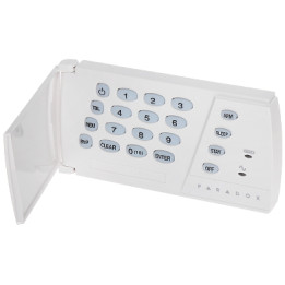 PARADOX K636-N3Q Wired Alarm Keypad with Backlit Buttons for Security Systems
