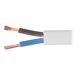 Cable eléctrico plano OMYP-2X1.0 Alambre de cobre de 2 núcleos y 1,0 mm²