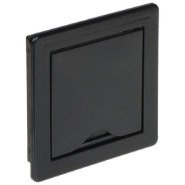 Virone ID-10/10-B Distribution Board Door, Black, Solid