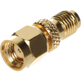 DELTA SMA-RP-W/SMA-G SMA RF Adapter Male to Female 50 Ohm White