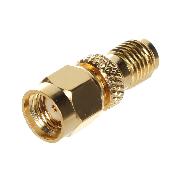 DELTA SMA-RP-W/SMA-G SMA RF Adapter Male to Female 50 Ohm White