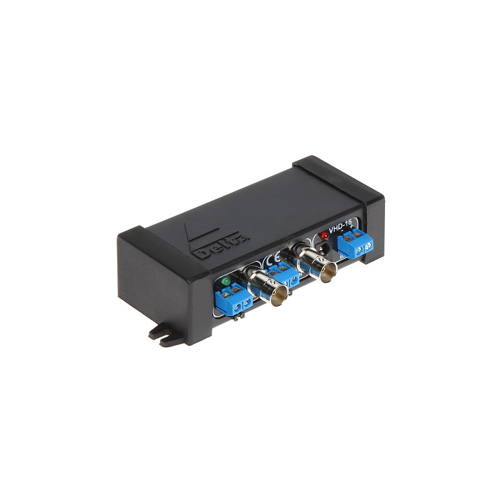 DELTA VHD-15 Video Signal Repeater for AHD, HD-CVI, HD-TVI CCTV Cameras