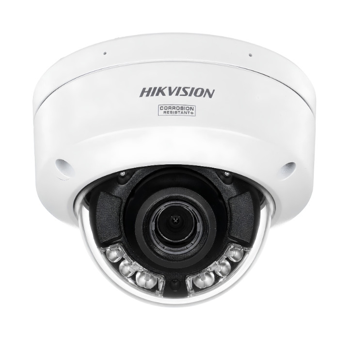 Hikvision DS-2CD27123G2-LIZS2UY (2,8-12 mm) Caméra IP dôme extérieure 12 MP 4K avec lumière hybride intelligente AcuSense 3.0, z